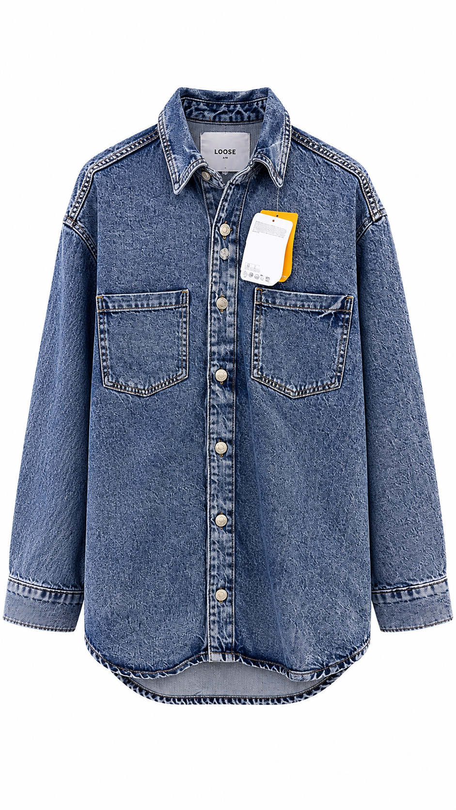 H&M Unisex denim shirt/loose jacket
