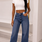 Zara ankle length high-rise jeans