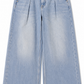Primark blue wide leg jeans