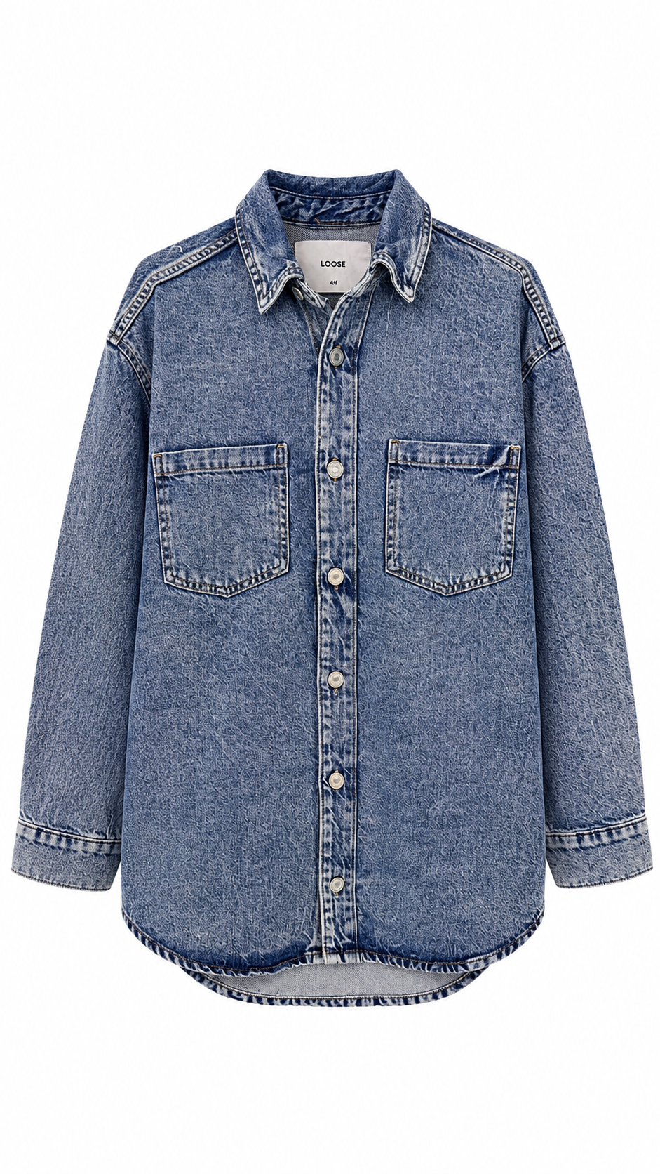 H&M Unisex denim shirt/loose jacket