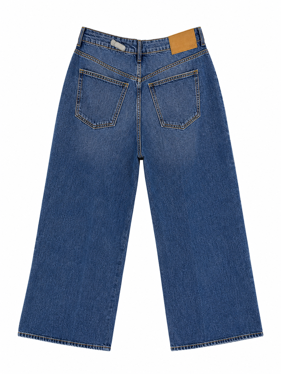 Zara ankle length high-rise jeans
