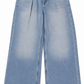 Primark blue wide leg jeans