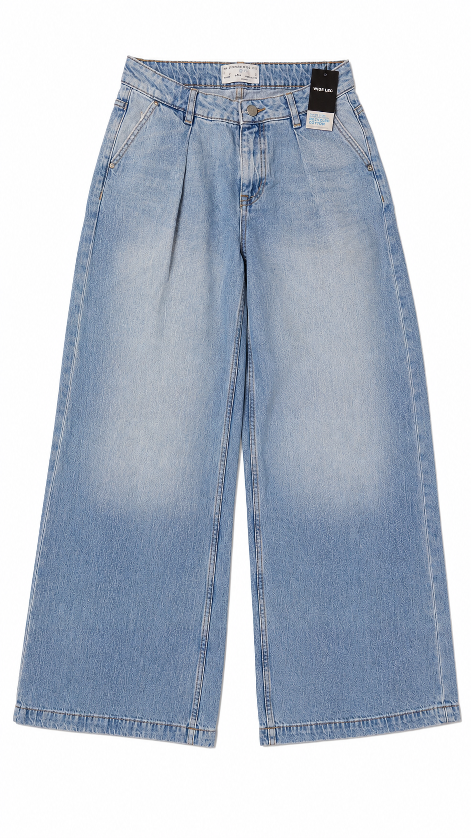 Primark blue wide leg jeans