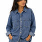 H&M Unisex denim shirt/loose jacket