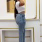 Gap high rise straight leg jeans