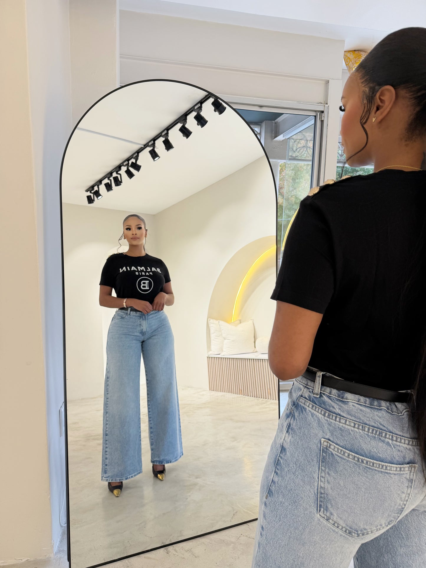 Primark Wideleg high rise jean