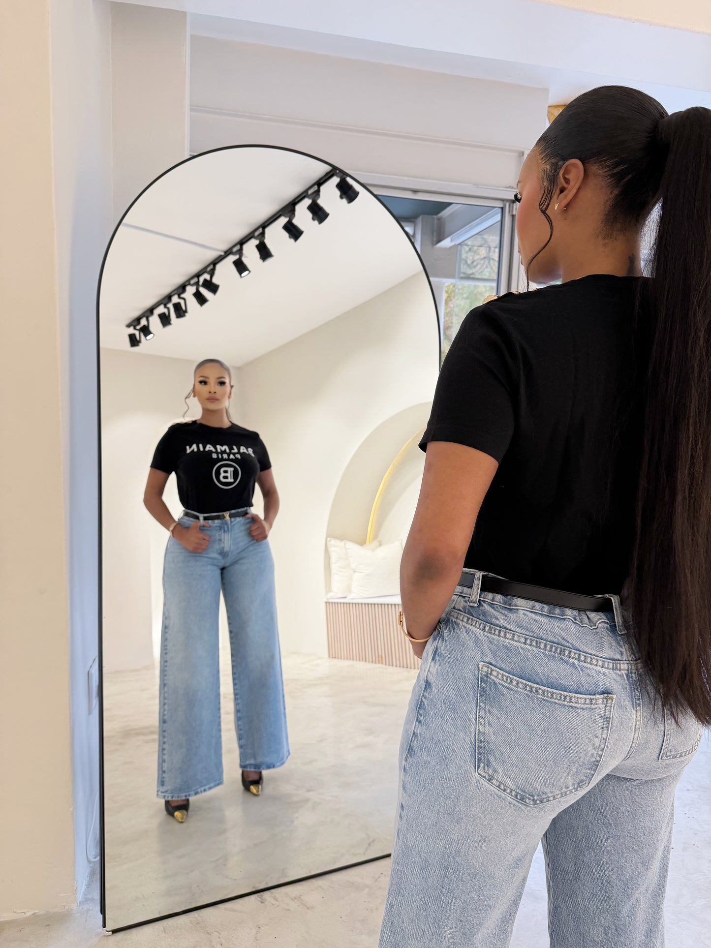 Primark Wideleg high rise jean
